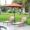 9 Ft Umbrella in Terracotta with Metal Pole and Tilt - YourGardenStop