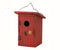 Birdie Loo Birdhouse in Red or Yellow - YourGardenStop