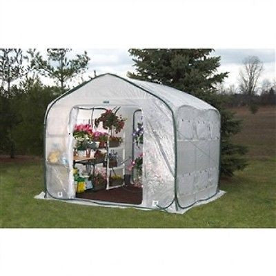 Farm-House Home Garden UV Resistant Greenhouse (9' x 9') - YourGardenStop