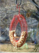 Whole Peanut Wreath Ring (Red or Black) - YourGardenStop