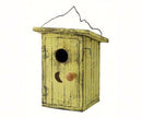 Birdie Loo Birdhouse in Red or Yellow - YourGardenStop