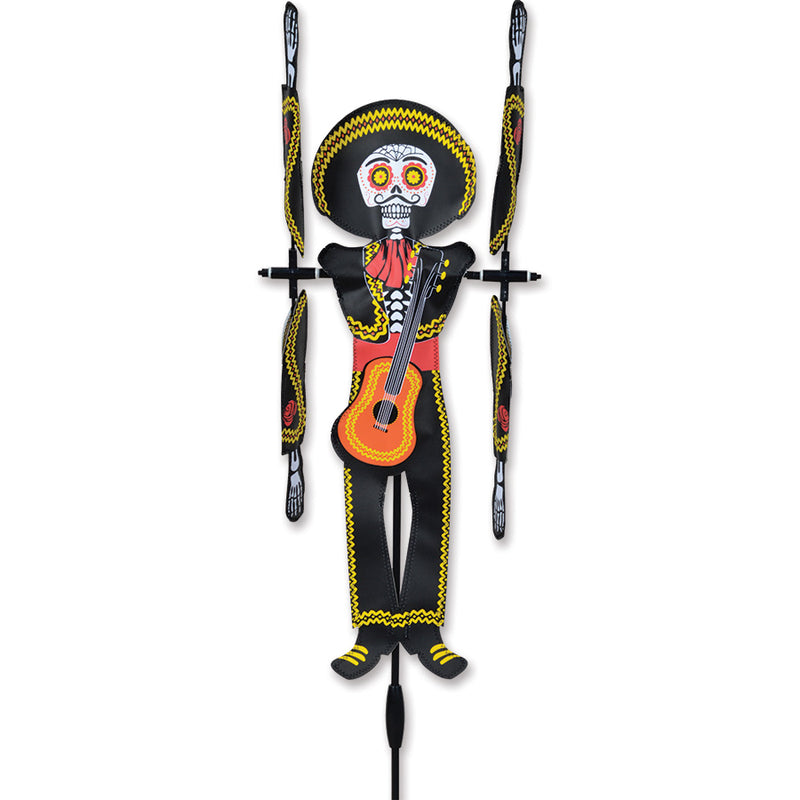 20 in. Whirligig Spinner - Day of the Dead Man or Woman - YourGardenStop