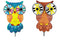 Small or Tropical Night Owl with Reflective Eyes Wind Spinner - YourGardenStop