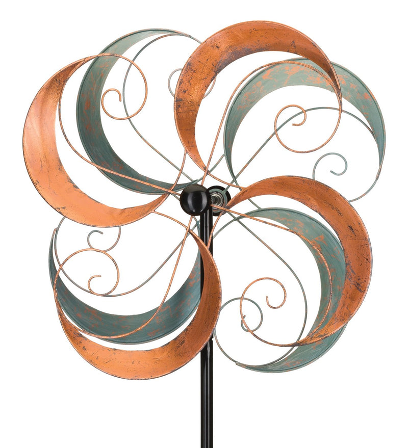26" Rotating Wind Spinner - Swirls by Regal - YourGardenStop