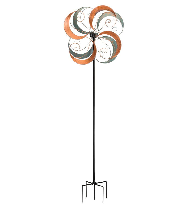 26" Rotating Wind Spinner - Swirls by Regal - YourGardenStop