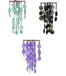 Capiz Windchimes with Beads (Various Colors to choose from) - YourGardenStop