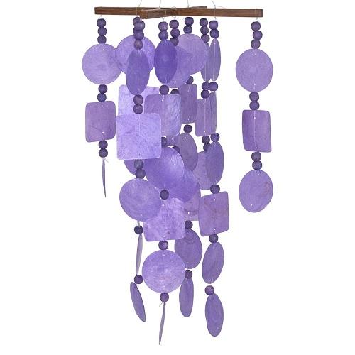 Capiz Windchimes with Beads (Various Colors to choose from) - YourGardenStop