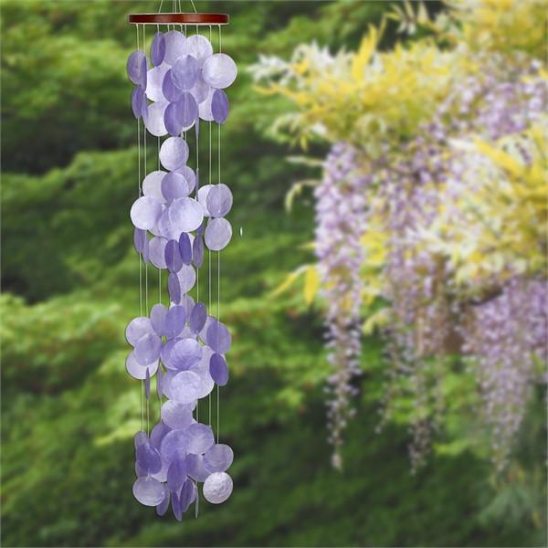 Capiz Waterfall Windchimes (Various Colors to choose from) - YourGardenStop