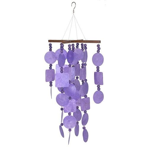 Capiz Windchimes with Beads (Various Colors to choose from) - YourGardenStop