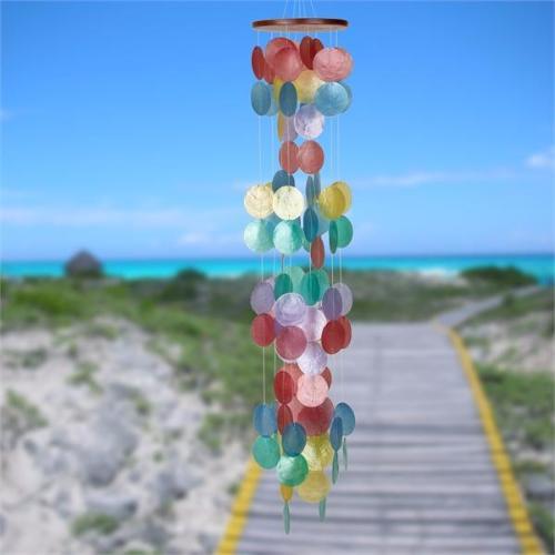 Capiz Waterfall Windchimes (Various Colors to choose from) - YourGardenStop