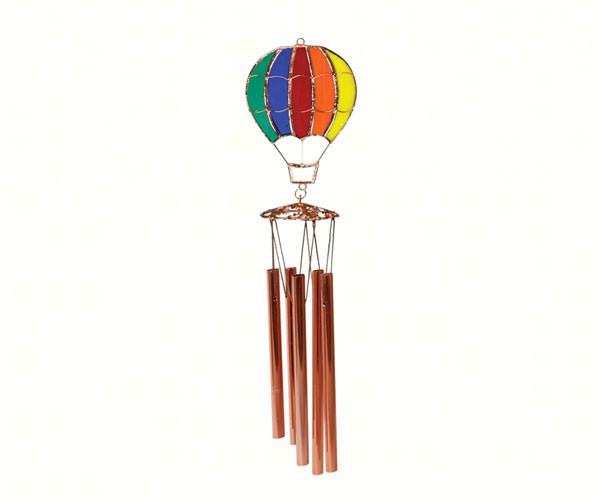 Rainbow Hot Air Balloon Wind Chime - YourGardenStop