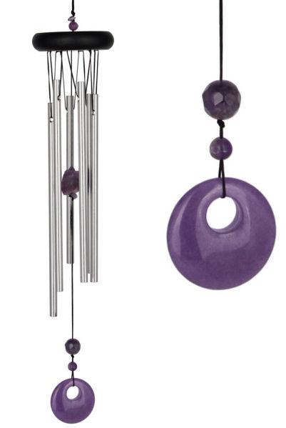 Woodstock Chakra Chimes (7 Different Color Stones Available) - YourGardenStop