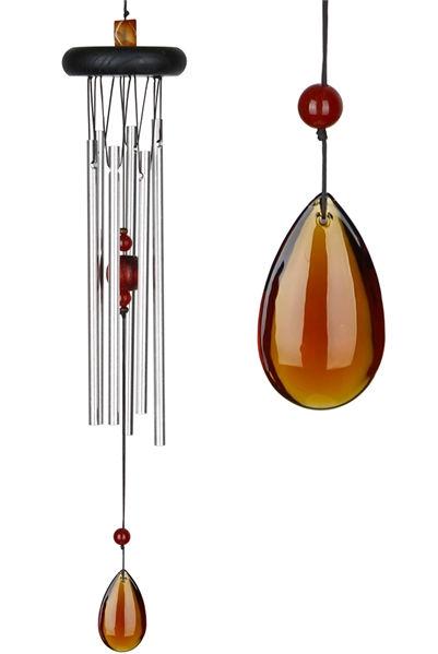 Woodstock Chakra Chimes (7 Different Color Stones Available) - YourGardenStop