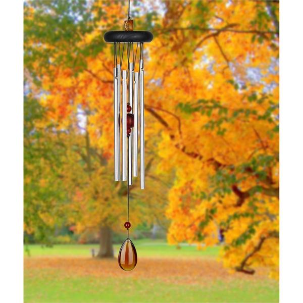 Woodstock Chakra Chimes (7 Different Color Stones Available) - YourGardenStop