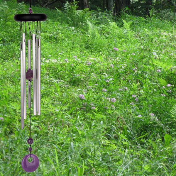 Woodstock Chakra Chimes (7 Different Color Stones Available) - YourGardenStop