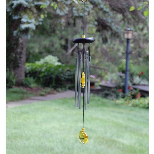 Woodstock Chakra Chimes (7 Different Color Stones Available) - YourGardenStop