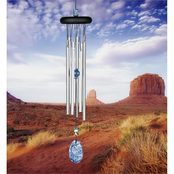 Woodstock Chakra Chimes (7 Different Color Stones Available) - YourGardenStop