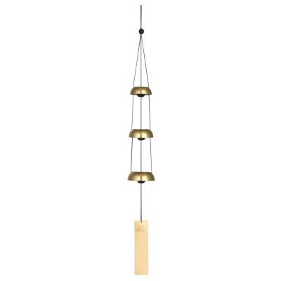 Woodstock Temple Bells Trio in Copper, Silver & Brass - YourGardenStop