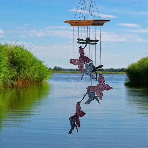 Woodstock Chimes Habitats - Sky Spiral or Hummingbird - YourGardenStop