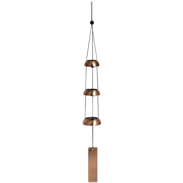 Woodstock Temple Bells Trio in Copper, Silver & Brass - YourGardenStop