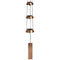 Woodstock Temple Bells Trio in Copper, Silver & Brass - YourGardenStop