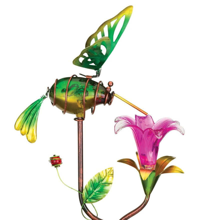 Ellipse Flower Solar Stakes by Regal - YourGardenStop