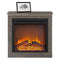 Ventless Electric Fireplace in Espresso Wood Finish - YourGardenStop