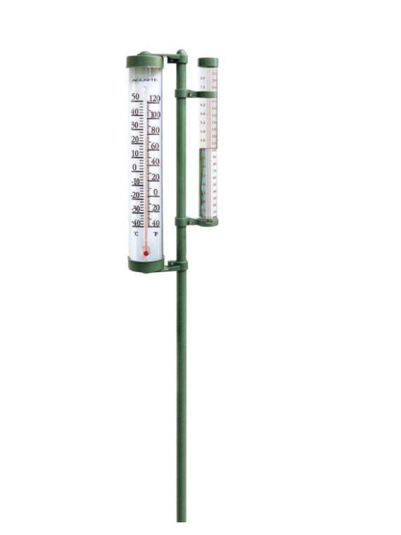 Gauge & Thermometer Swivel Combination by Acurite - YourGardenStop