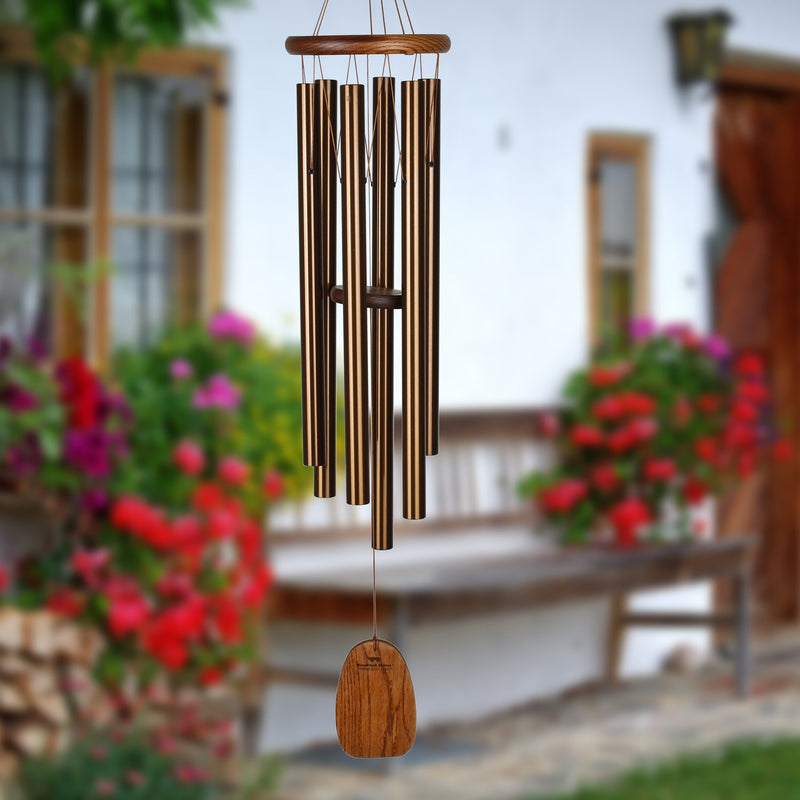 Woodstock Chimes Amazing Grace Chime Bronze-(Small, Medium or Large) - YourGardenStop