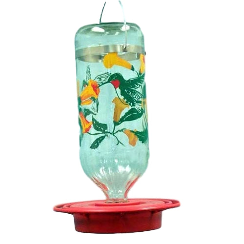 Best 32 Hummingbird Feeder 32 oz Glass Bottle (3 Styles Available) - YourGardenStop