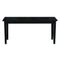 Solid Wood Entryway Accent Bench in Black Finish - YourGardenStop
