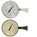 Thermometer Large Dial 8.25" (Bronze Patina or Satin Nickel) - YourGardenStop