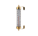 Vermont Grande View 12.25" Thermometer Living Finish Brass - YourGardenStop