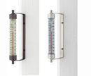 Indoor Outdoor 7.5" Thermometer Bronze Patina or Satin Nickel Finish - YourGardenStop