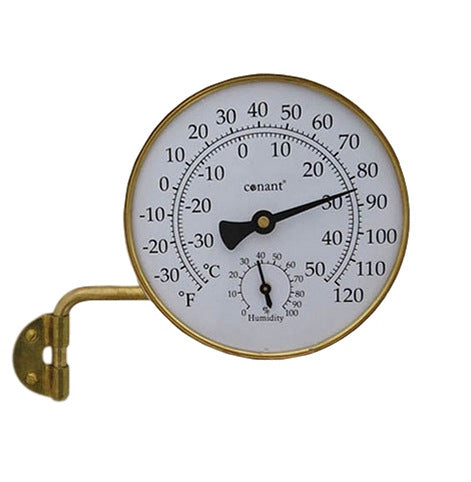 Conant Vermont Dial Weather Station (Brass & Copper) - YourGardenStop