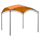 10Ft x 10Ft Dome Top Gazebo Shade Tent Bronze Terra Cotta - YourGardenStop