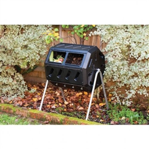 37-Gallon Tumbling Compost Bin Tumbler Composter - 5 Cu. Ft. - YourGardenStop