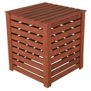 Outdoor 90 Gallon Solid Wood Compost Bin with Brown Finish - YourGardenStop