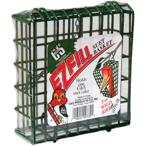 EZ Fill Suet Basket Green - YourGardenStop