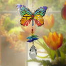 Woodstock Chimes Crystal Wonders (Rainbow, Peacock, Butterfly, Bee) - YourGardenStop