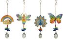 Woodstock Chimes Crystal Wonders (Rainbow, Peacock, Butterfly, Bee) - YourGardenStop