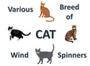 Cat Petite Wind Spinner (Various Styles) - YourGardenStop