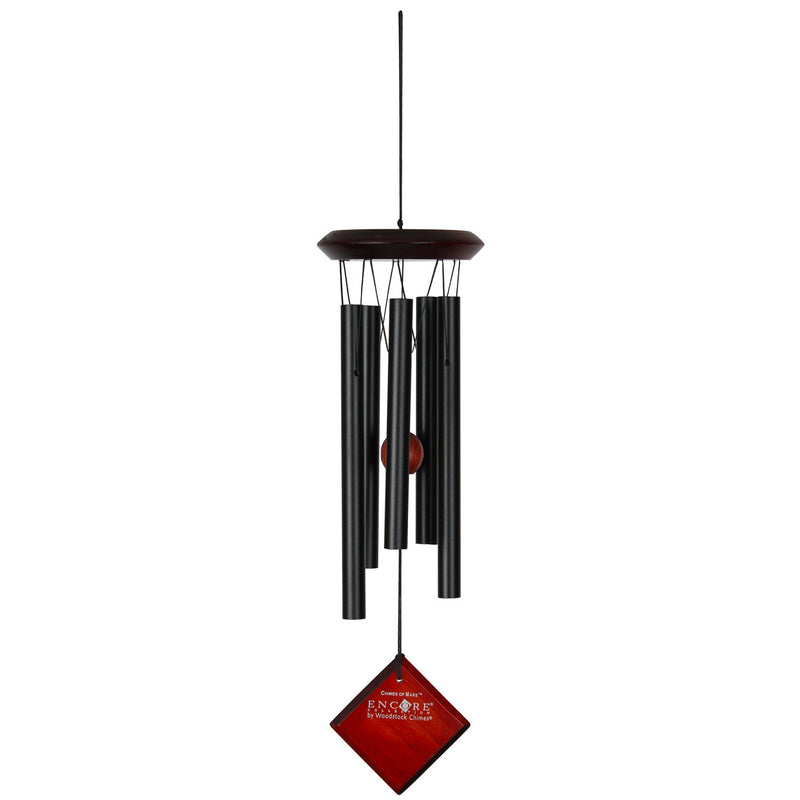 Woodstock Chimes the Planets Black (Pluto, Earth, Saturn & Mars) - YourGardenStop