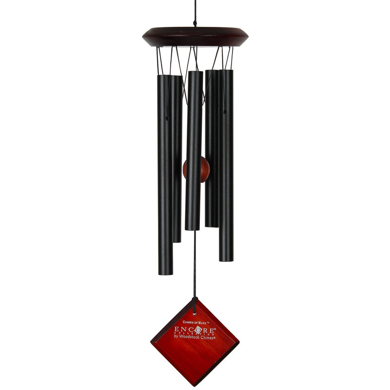 Woodstock Chimes the Planets Black (Pluto, Earth, Saturn & Mars) - YourGardenStop
