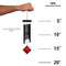 Woodstock Chimes the Planets Black (Pluto, Earth, Saturn & Mars) - YourGardenStop