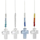 Glass Crystal Cross Charms - YourGardenStop