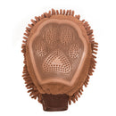 Dirty Dog Grooming Mitt in Grey or Brown - YourGardenStop