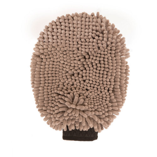 Dirty Dog Grooming Mitt in Grey or Brown - YourGardenStop