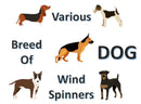 Various Dog Breed Petite Wind Spinners - YourGardenStop