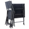 Outdoor 3 Piece Patio Furniture Folding Table Chair Set - YourGardenStop